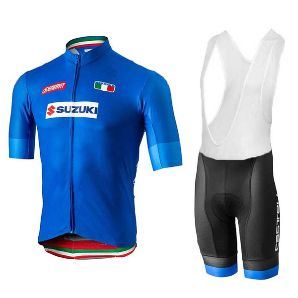 2019 Cycling Jersey Maillot Ciclismo Short Sleeve and Cycling (bib) Shorts Cycling Kits Strap cycle jerseys Ciclismo bicicletas B18112101