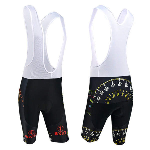 Brand BXIO Clock Pattern Cycling Shorts No Bibs Or Bibs Cycling Pant Anti Pilling Compressed Bragas De Ciclismo BX-022