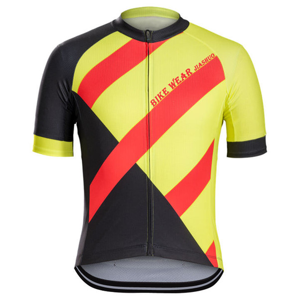 Red lines NEW 2017 hot JIASHUO mtb road RACING Team Bike Pro Cycling Jersey / Shirts & Tops Clothing Breathing Air Customized