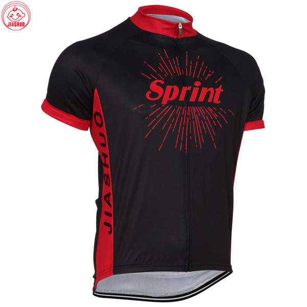 NEW Hot 2017 JIASHUO Bike Wear Red SPRINT Classical mtb road RACE Team Pro Cycling Jersey / Shirts & Tops Clothing Breathable Customized