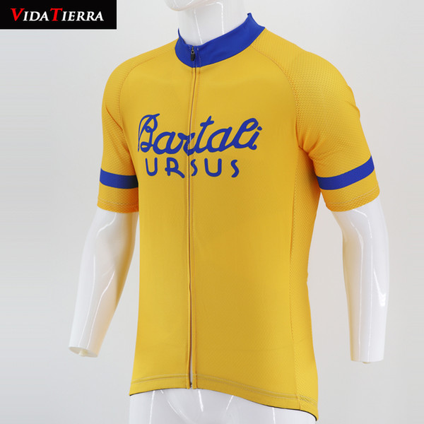 VIDATIERRA 2019 men cycling jersey Yellow Racing Cycling Clothing Maillot ciclismo pro team Clothing Outdoor sports cool classic Fascinating