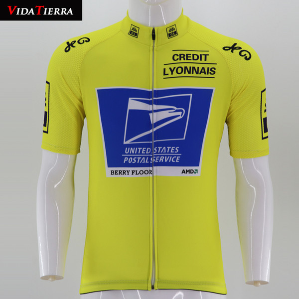 VIDATIERRA 2019 men cycling jersey Yellow Racing Cycling Clothing Cartoon Maillot ciclismo pro team Clothing Outdoor sports cool classic