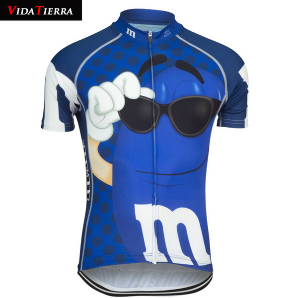 HOT 3 styles 2019 VIDATIERRA men cycling jersey can custom Cartoon Clothing pro team Clothing short sleeve Outdoor sports Lovely lucky cool