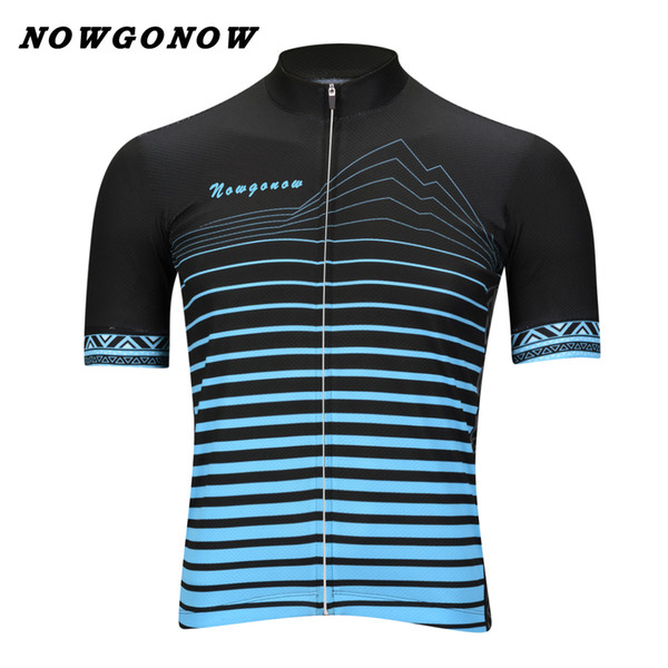 can custom men 2017 cycling jersey Cartoon blue black clothing bike wear NOWGONOW racing road mountain cool maillot outdoor boy sport wear