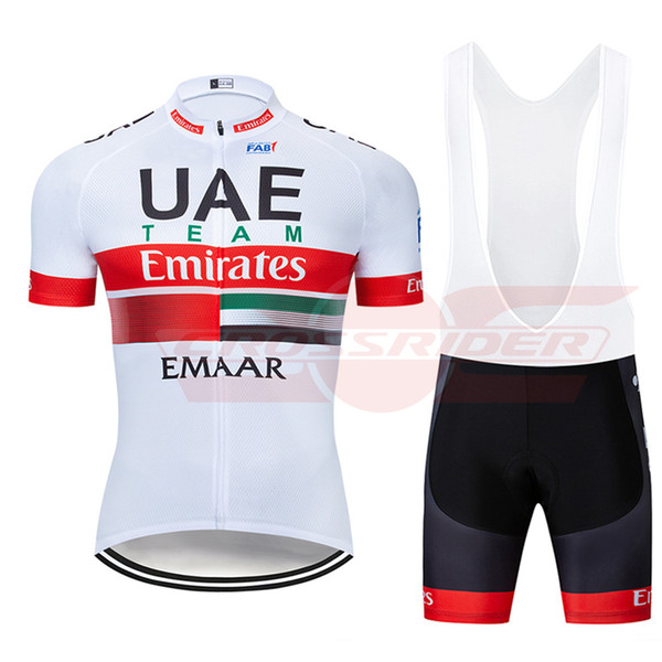 2019 Pro Team UAE Cycling Jersey 9D Set MTB Bike Clothing Bicycle Wear Ropa Ciclismo Mens Short Maillot Culotte