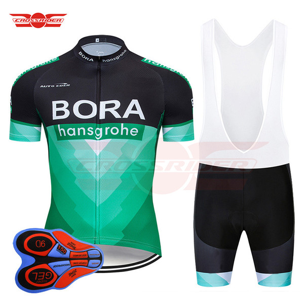 2019 Bora Cycling Jersey 9D Bib Set MTB Bicycle Clothing Ropa Ciclismo Bike Wear Clothes Mens Short Maillot Culotte