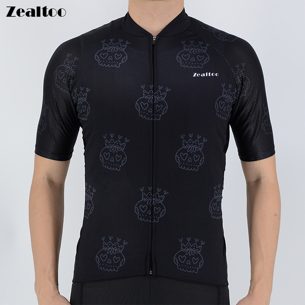 Zealtoo 2018 Pro short sleeve cycling jersey summer Bicycle maillot breathable MTB Short sleeve bike clothing Ropa Ciclismo