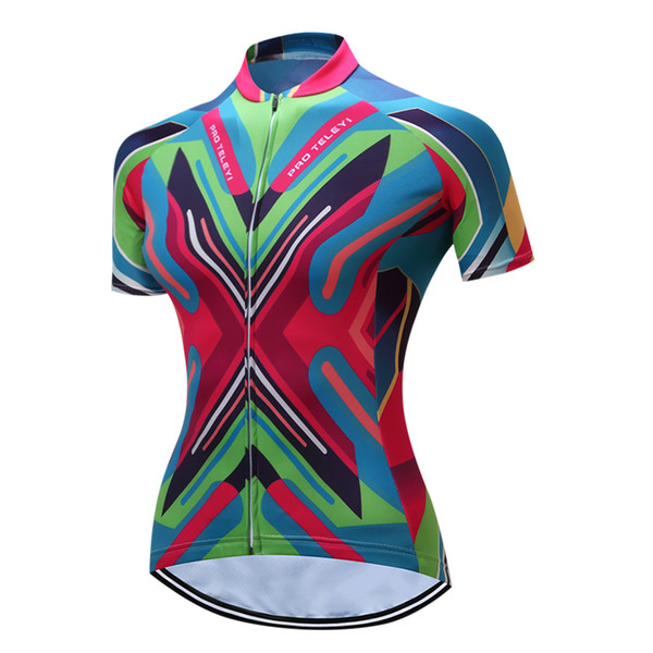 VACOVE Summer Breathable Short sleeves Cycling Clothing Pro Team MTB bike jerseys Ropa Ciclismo cycling shirt Polyester Cycling jerseys PT18