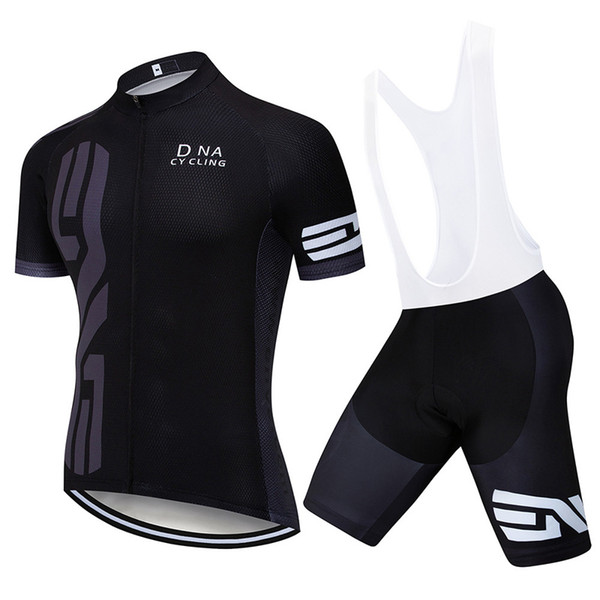 2019 Pro Uci Team Men Dna Cycling Jersey Set Mtb Bicycle Clothes Summer Quick Dry Road Bike Jersey Cycling Sportswear Ropa Ciclismo Y022101