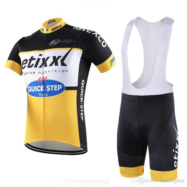 Ropa Ciclismo Etixx Quick Step Cycling Jersey Bike Clothing Short Sleeve Suit Bicycle Maillot Cycling Clothes Summer Mtb Sportwear A1002