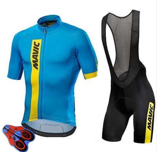 Mavic 2018 Hot Pro Team Cycling Clothing /Road Bike Wear Racing Clothes Quick Dry Men \\'S Cycling Jersey Set Ropa Ciclismo Maillot