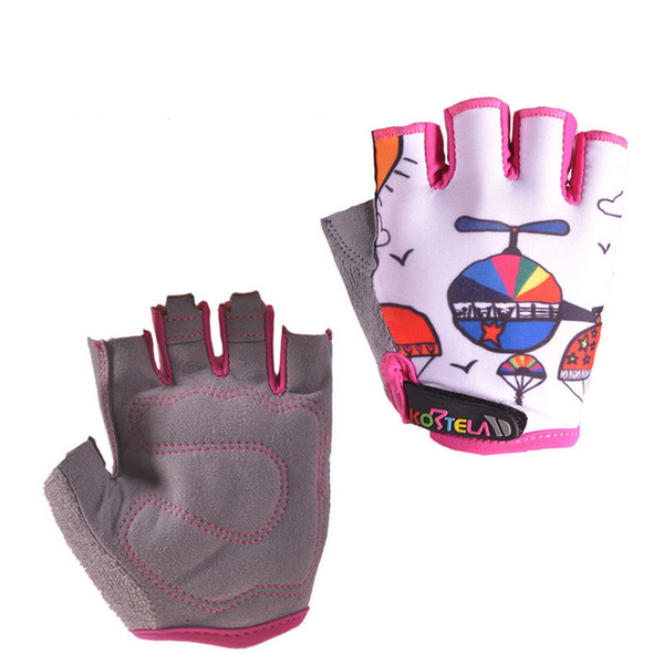 Children Road Bike Gloves Breathable Riding Half Finger Mountain Bicycle MTB Cycling Gloves for Kids Boys Girls Sports Gloves