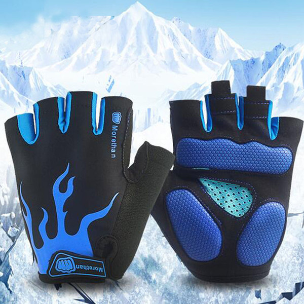 Breathable Shockproof Cycling Gloves Half Finger Men Women Summer BMX MTB Bike Outdoor Sports Gloves cycle Guantes Bicycle Fitness Equipment