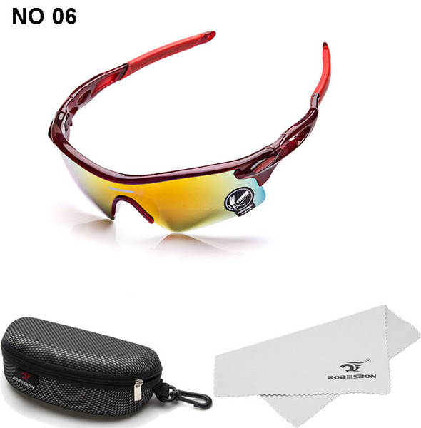 Wholesale Cycling Eyewear Hiking Men Motorcycle Sunglasses MTB Bike Goggles UV400 Outdoor Sports Bicycle Glasses Gafas Ciclismo