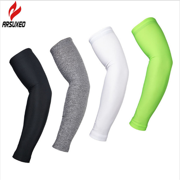 Wholesale Men Women Cycling Arm Warmers Riding MTB Bike Sunscreen Sleeves Running Basketball Fishing Outdoor Golf Sport Arm Covers