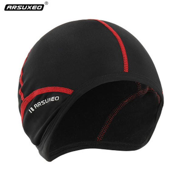 Wholesale Outdoor Sports Bike Cycling Fleece Hats Men Winter Sport Bicycle Cap Snow Warm Caps Bicycle Riding Headband Equipment