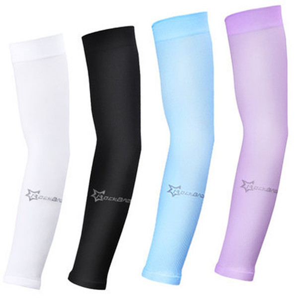 Wholesale Arm Sleeve Cycling Arm Warmers Summer MTB Bike Bicycle Sleeves Armwarmer UV Protection Cuff Basketball Fishing Arm Sleeves