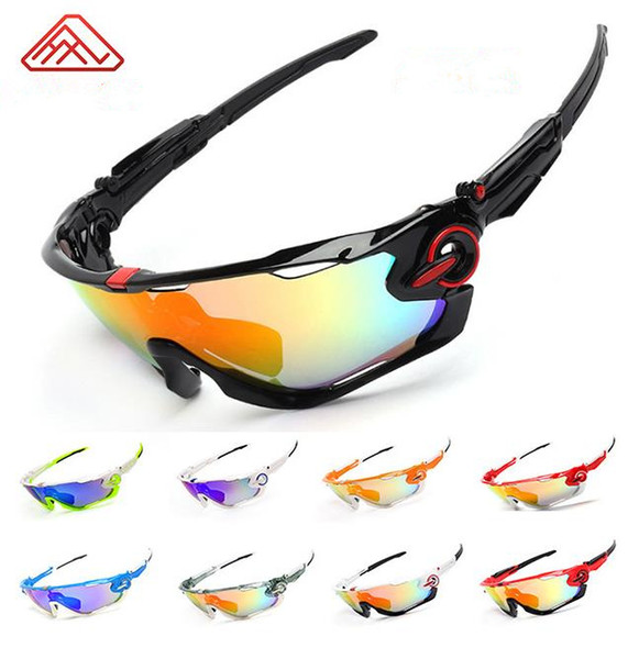 uv 400 cycling glasses with 3 lens polarizing bike goggle men women bike glasses outdoor sunglasses eyewear sports