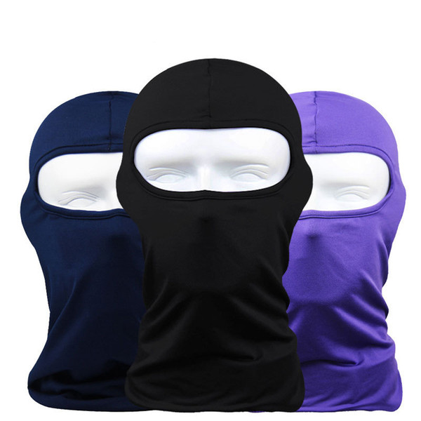 Wholesale Multicolor Outdoor Sports Balaclava Cap skull bandana Cycling Hats Riding Motorcycle Equipment CS Helmet Mask