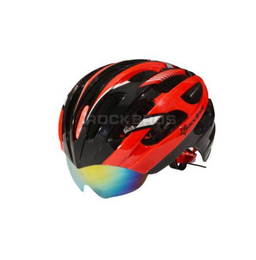 Cycling helmet Cycling helmet MTB Mountain Bike Helmet 32 ventilation otverstiyas points + 3 interchangeable lens 256 g size: 57 - 62 cm