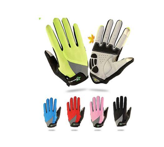 spring and autumn full finger gloves breathable gloves touchscreen smartphone 5 colors