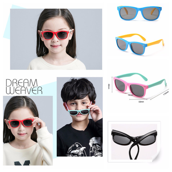 Boys & Girls Kids Outdoors Eyewear Sports Children Sun Glasses Sunglasses Glass Dazzle Colour Sand Prevention Shades Protective Gear