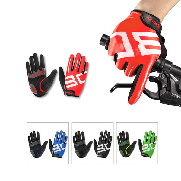 Boodun Breathable Non-Slip Bike Full Finger Gloves Cycling Road Mountain Bike Bicycle MTB Outdoor Sports Gloves