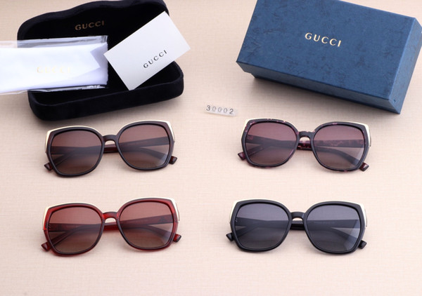 2019 G new luxury designer bees brand sunglasses Polarized pilot sun glasses and box men women sunglass