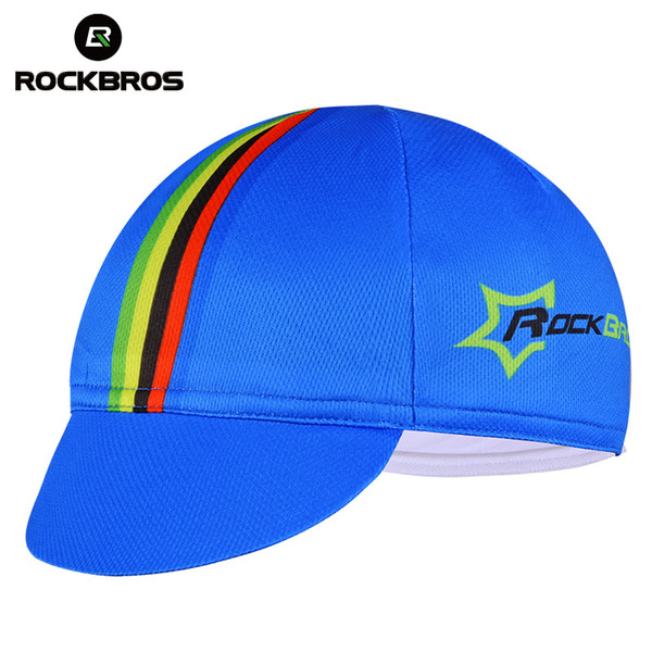 ROCKBROS Bicycle Helmet Multicolor Breathable Free Size Anti Sweat Quick Dry Hats Men Women mtb Bike Bicycle Cycling Cap Helmet