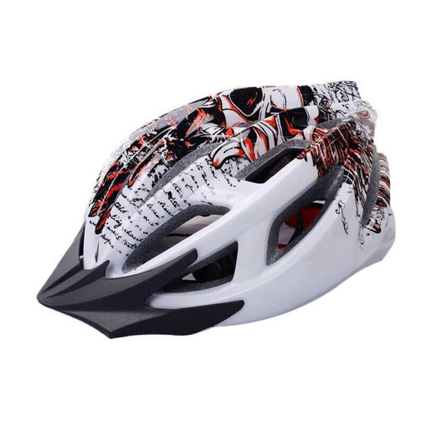 New High Quality Personalized Painting Bicycle Helmet One-Piece Molding Cycling Helmet Shockproof