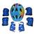 7PCS Kids Boys Grils Roller Skating Skiing Helmet Knee Wrist Guard Elbow Pad Set