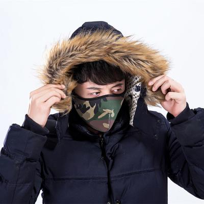 Haze tide brand cold mask ski mask outdoor riding windproof warm night running mask wholesale