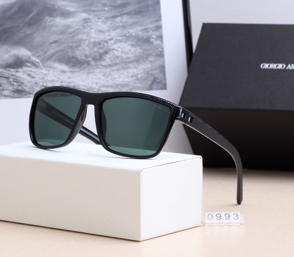 New driving Sunglasses for women men Classic Fashion Unisex UV400 design brand sunglasses sun glasses with free box 0993-01