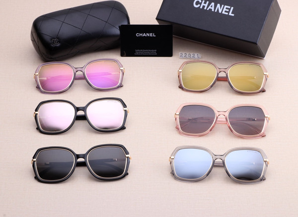 New driving Sunglasses for men women Classic Fashion design brand sunglasses black lover sun glasses with free box 22021