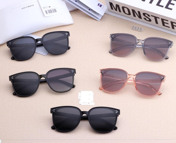 New driving Sunglasses for men women Classic Fashion UV400 design brand sunglasses black lover sun glasses with free box 2020