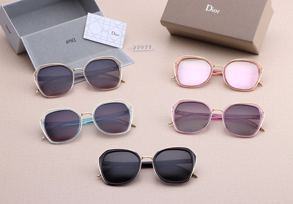 New driving Sunglasses for men women Classic Fashion design brand sunglasses black lover sun glasses with free box 22022