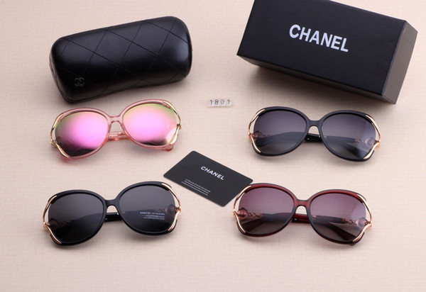 New driving Sunglasses for men women Classic Fashion Unisex UV400 design brand sunglasses sun glasses with free box 1801