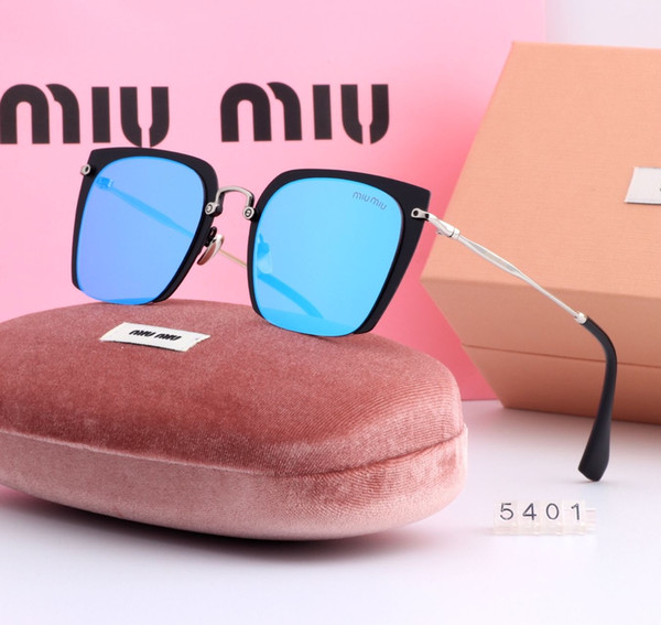 New driving Sunglasses for men women Classic Fashion Unisex UV400 design brand sunglasses sun glasses with free box 5401-01