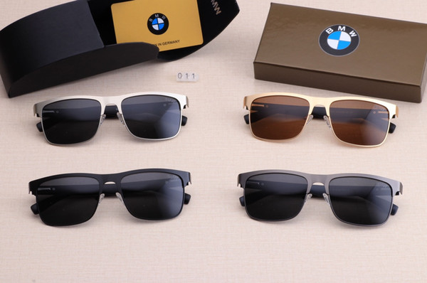 New driving Sunglasses for men Classic Fashion Unisex UV400 design brand sunglasses sun glasses with free box 011