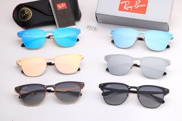 New driving Sunglasses for men women Classic Fashion Unisex UV400 design brand sunglasses sun glasses with free bag and box 3576