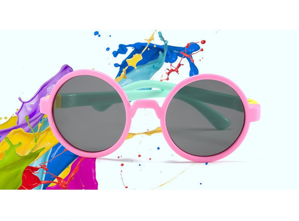 2018 new children's detachable polarized sunglasses sunglasses men and women children's tide glasses manufacturers wholesale 847