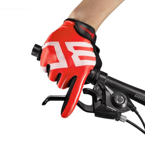 Boodun silicone non-slip shock absorbing riding gloves outdoor full refers to mountain bike UB long finger riding gloves