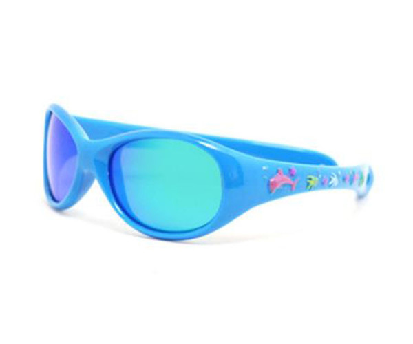 2018 fashion children's soft plastic polarized coated sunglasses male and female cute cartoon printed sunglasses WD851