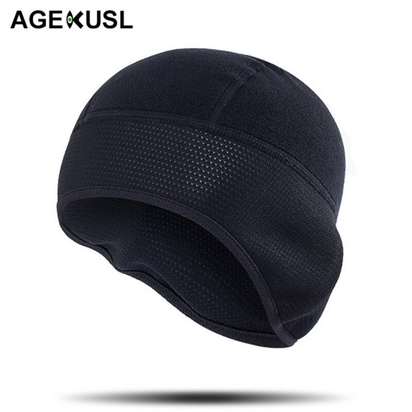 AGEKUSL Winter Beanie Skull Ski Skiing Cap Fleece Warm Hat Thermal Sport Cycling Driving Riding Cap Windproof