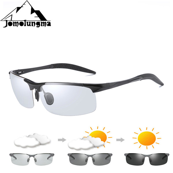 Jomolungma FG800 Sport Eyewear Photochromic Sunglasses Aluminium Magnesium Alloy Fishing Glasses Golf Glasses Mens Womens Outdoor Eyewear