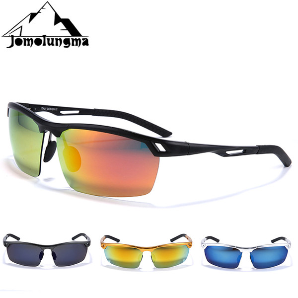 Jomolungma PG550 Sport Eyewear Polarized Sunglasses Aluminium Magnesium Alloy Fishing Glasses Golf Glasses Mens Womens Outdoor Eyewear