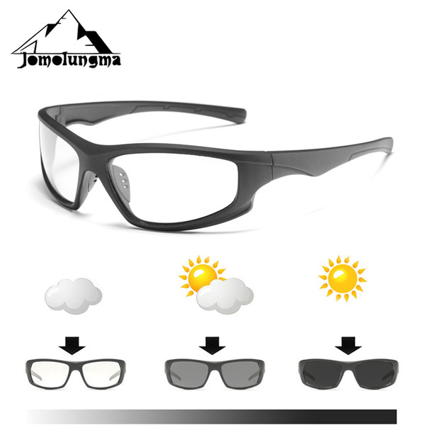 Jomolungma Outdoor Sport Eyewear Photochromic Sunglasses UV400 Hiking Fishing Glasses Golf Glasses Mens Womens Outdoor Eyewear BG1045