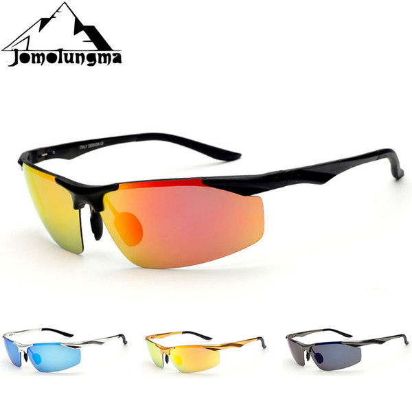 Jomolungma PG600 Sport Eyewear Polarized Sunglasses Aluminium Magnesium Alloy Fishing Glasses Golf Glasses Mens Womens Outdoor Eyewear