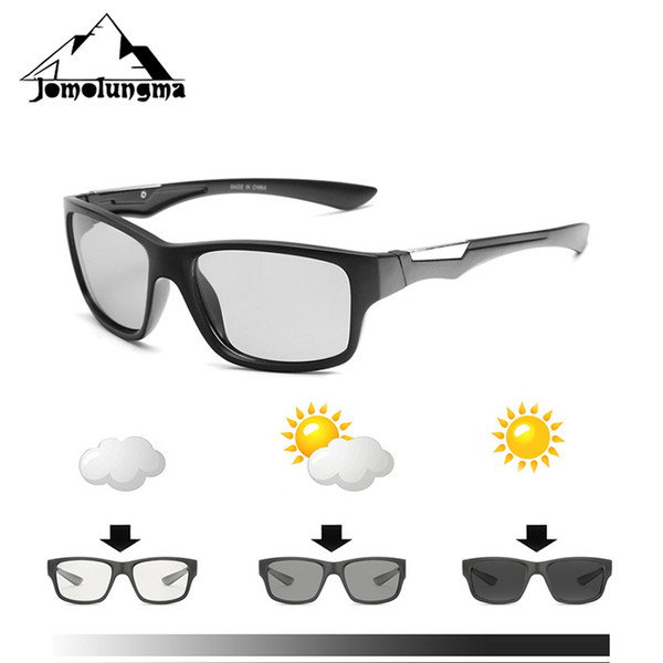 Jomolungma Outdoor Sport Eyewear Photochromic Sunglasses UV400 Hiking Fishing Glasses Golf Glasses Mens Womens Outdoor Eyewear BG1025