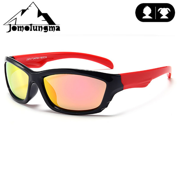 Jomolungma Kids Children Outdoor Sport Sunglasses Polarized Lens Hiking Fishing Glasses Golf Glasses Outdoor Eyewears D874